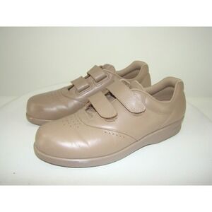 SAS Tripad Comfort Shoes Womens 9.5 S Me Too Walking Sneakers Brown Leather  DB4